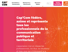 Tablet Screenshot of cap-com.org